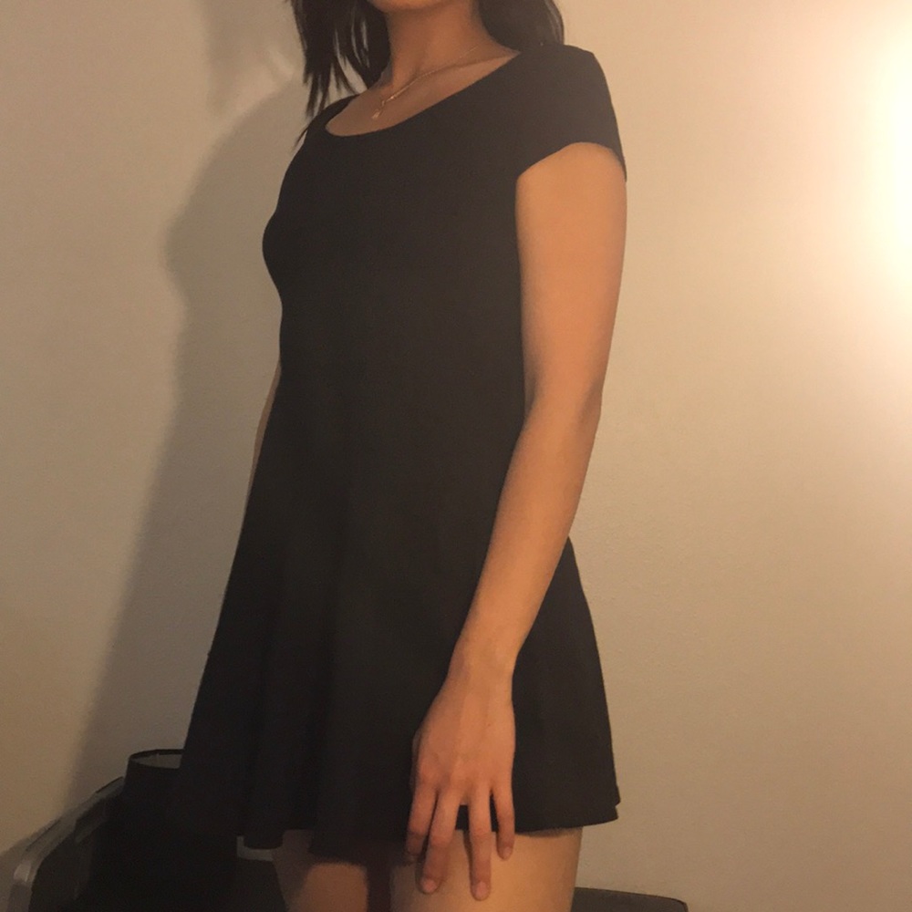 Black SUPER mini dress